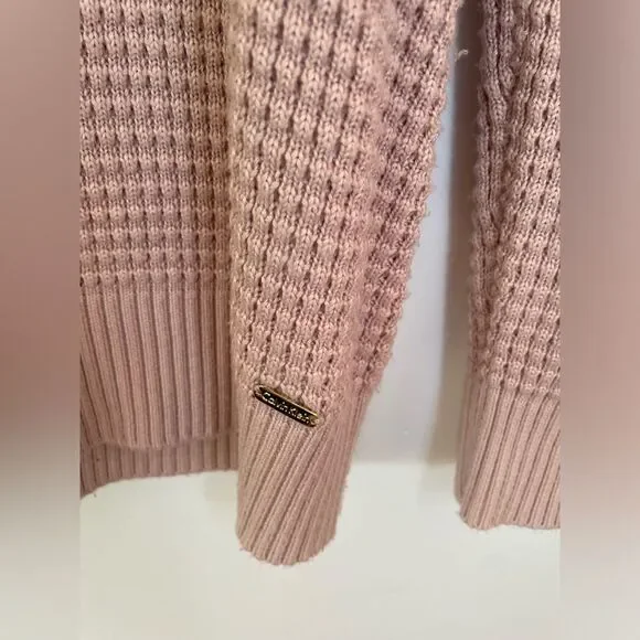 Calvin Klein Pink Cowl Neck Sweater size small - Picture 3 of 5